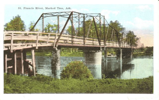 Old St. Francis River, Marked Tree, Ark
